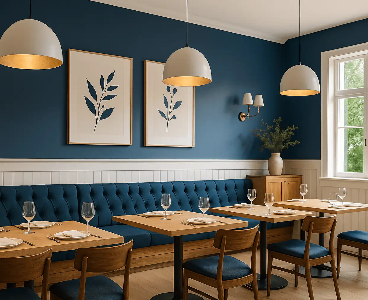 Commercial Interior Painter - Restaurant ad hospitality service - Lush Brush Painting
